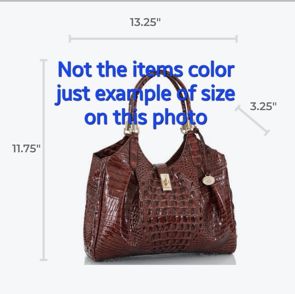 ☆ Brahmin 2 PCS SET Matching Designer Rare Shoulder Bag Purse + Wallet - Picture 3 of 16